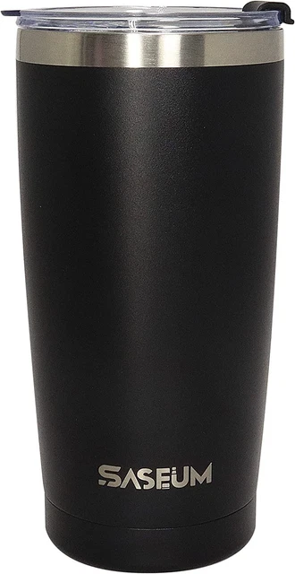 20 Oz Tumbler with Lids and Straws,18/8 Stainless Steel Vacuum Insulated Thermal