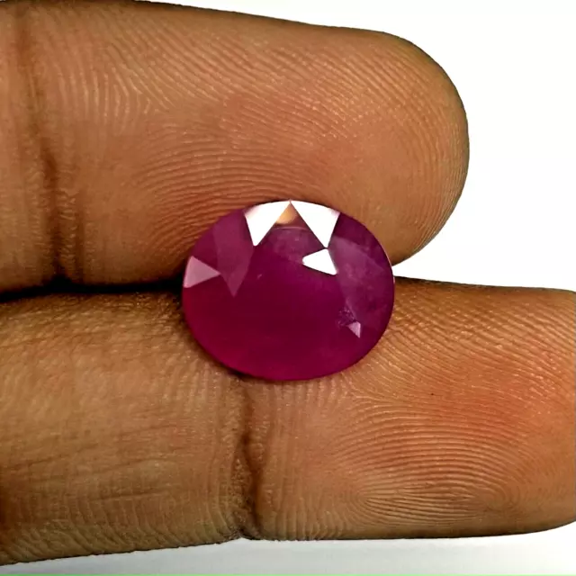 6.45 Cts_Wow !! Amazing_100 % Natural Ruby Ultra Rare Mozambique Pendant Piece