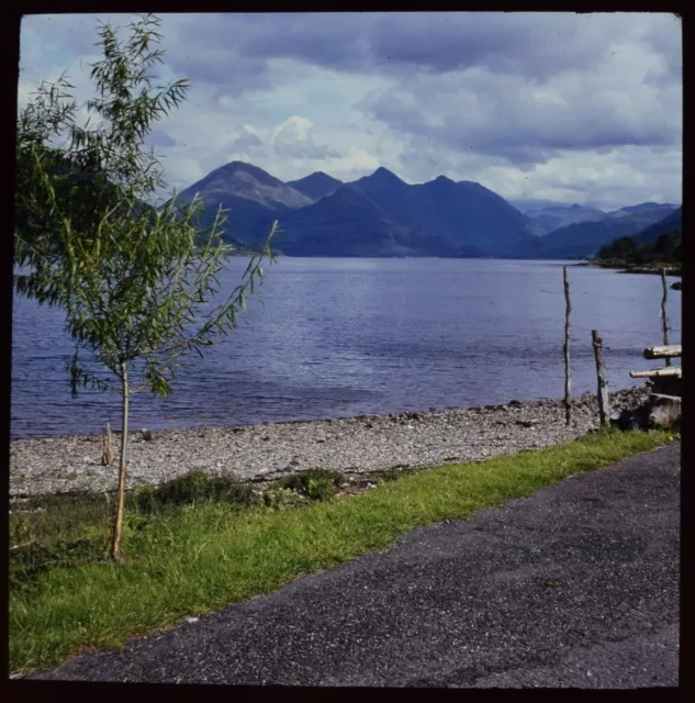 VINTAGE Magic Lantern Dia ANSICHT VON LETTERFEARN NR. 3 C1960 FOTO SCHOTTLAND