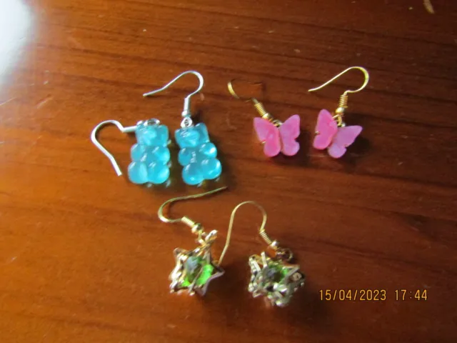 Mothers Day Special all Three pairs of earring for one bargain price