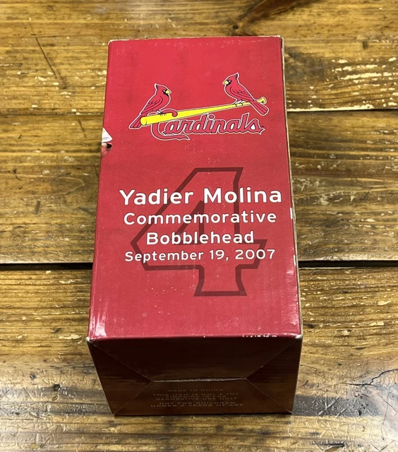 Yadier Molina 1st Bobblehead St. Louis Cardinals Baseball SGA 9/19/2007 Trane