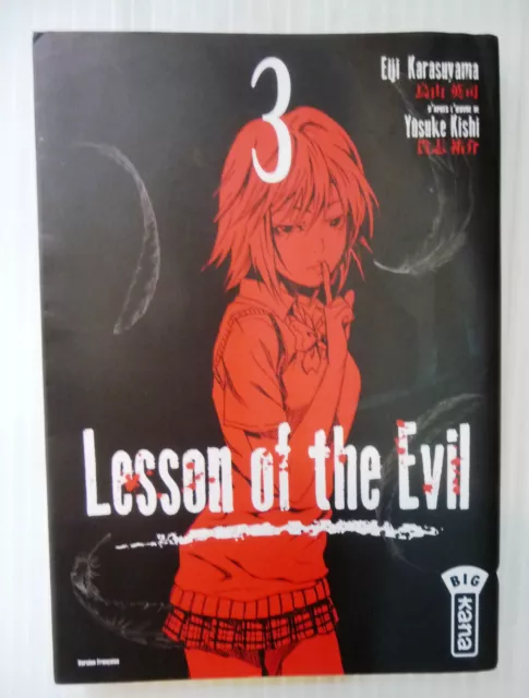 lesson of evil  vol 3  editions big kana manga