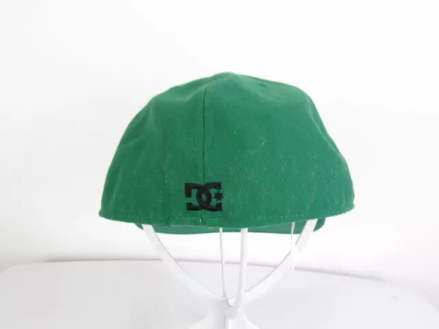 DC Shoes New Era Fitted 59Fifty Cap Green | Size 7 3/8 | VGC 3