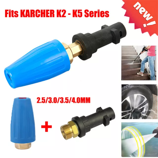 Dirt Blaster Lance Turbo Nozzle for Karcher K2/-K7 Pressure Washer