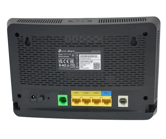 Tp-Link Archer Vr1210v Ac1200 Wireless Dual Band Gigabit Voip Vdsl2/Adsl2+ Modem