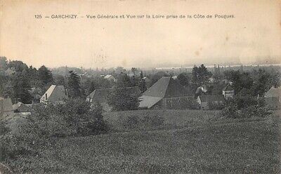 Garchizy - View General And View On La Loire Prise De La Side / Coast Of Pougues
