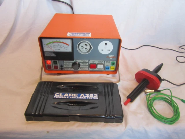 CLARE A252 Tester elettrodomestici portatili (P.A.T)