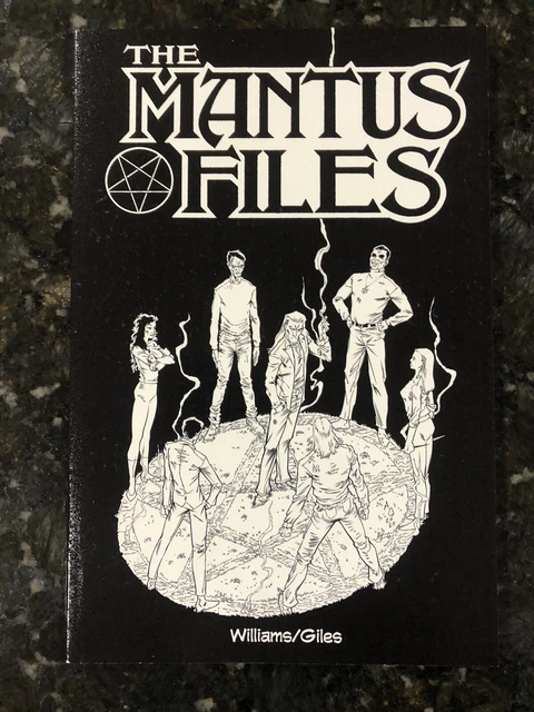 Krey Vol 1 TPB & The Mantus Files Vol 1 TPB 2022 - Silverline Comics - SIGNED 4