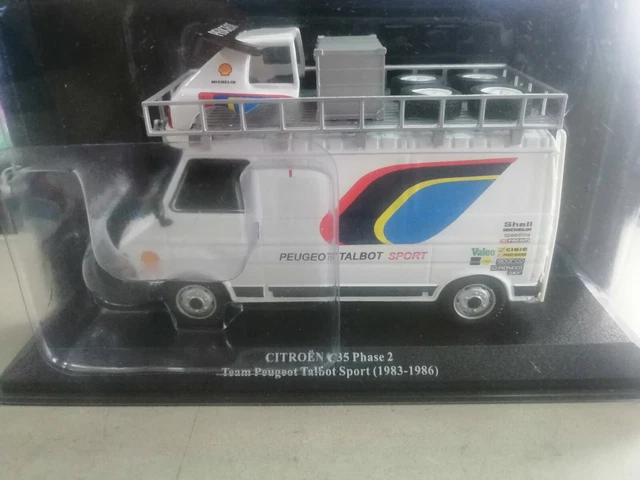 LKW 1/43 Citroen C35 Mit Peugeot 205 GTI - Sammler Modellauto CMC001