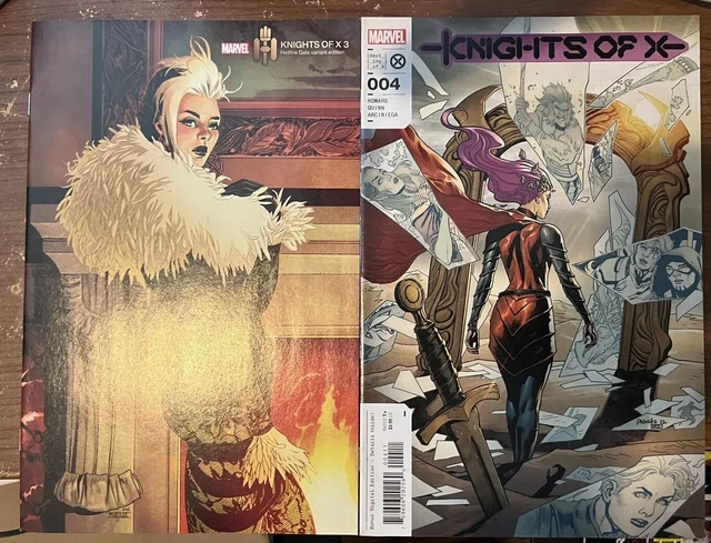 Knights Of X 3 + 4  Rouge Hellfire Gala Variant Marvel 2022