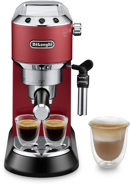 DeLonghi Siebträgermaschine EC 685.R DEDICA Rot