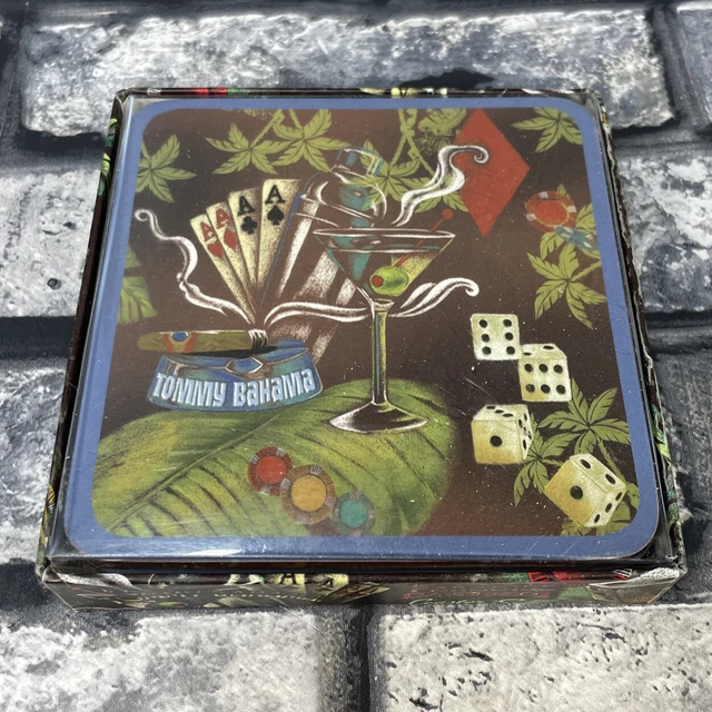 TOMMY BAHAMA RARE Paradise Casino Deluxe Roulette Wheel Set 