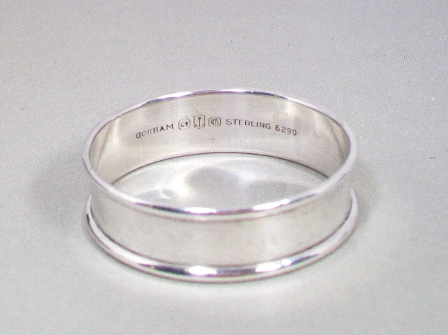 Vintage Gorham Sterling Silver Napkin Ring No. 6290 ∙ No Monogram