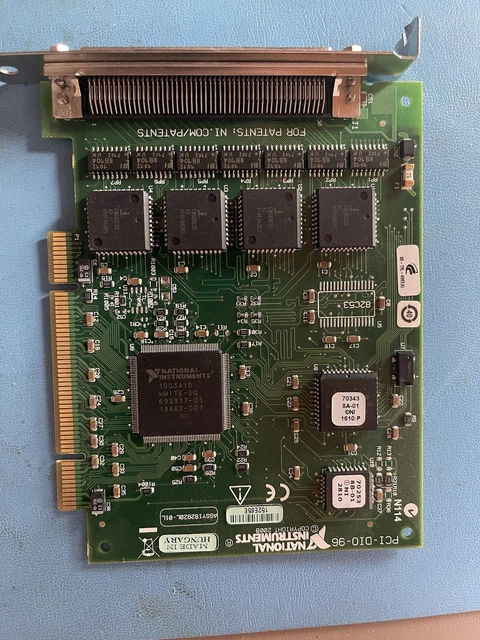 National Instruments PCI-DIO-96 Digital I/O DAQ Board, 96 Channel
