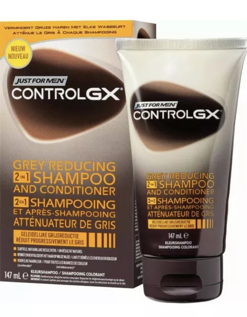 Shampoing Controlgx atténuateur de gris 147 ml - Just for Men - Progress