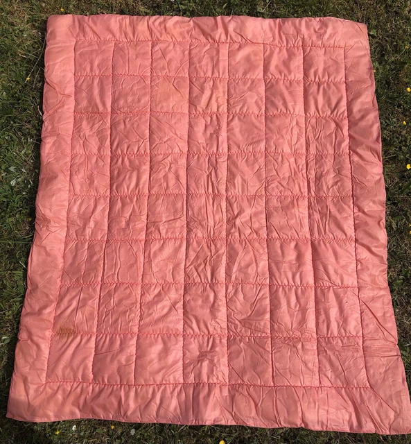 Couvre-lit Parure Satin Rose 2 Places - 140x210 Cm - Avec 2 Taies - PARITEX LE ROUET