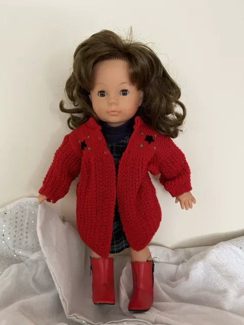 Gotz Puppe Doll 18” Brunette German