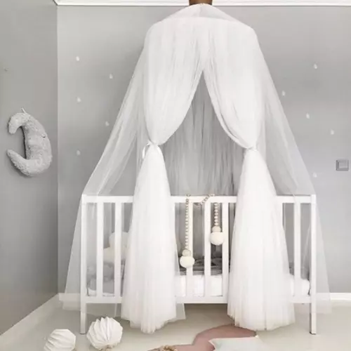Mosquito Net Hanging Tent Baby Bed Crib Canopy Tulle Curtains Tent Children Room