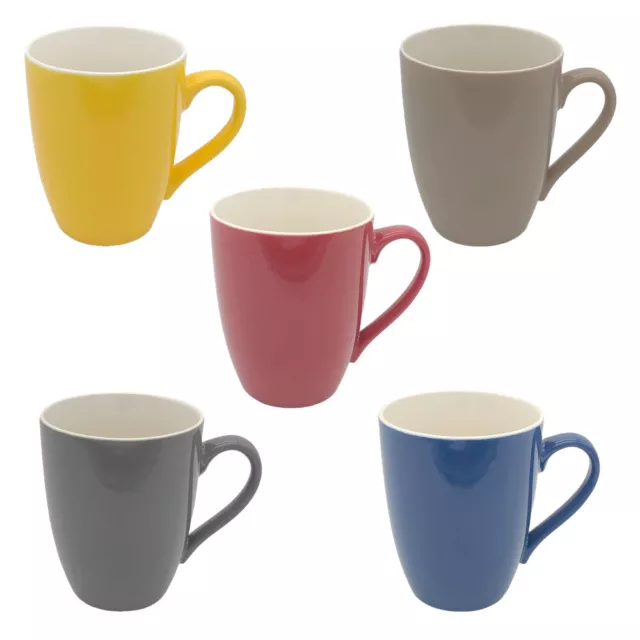 Kaffeebecher Tassen 330ml Kaffeetassen Tasse Kaffeepott Becher Bunt B-Ware