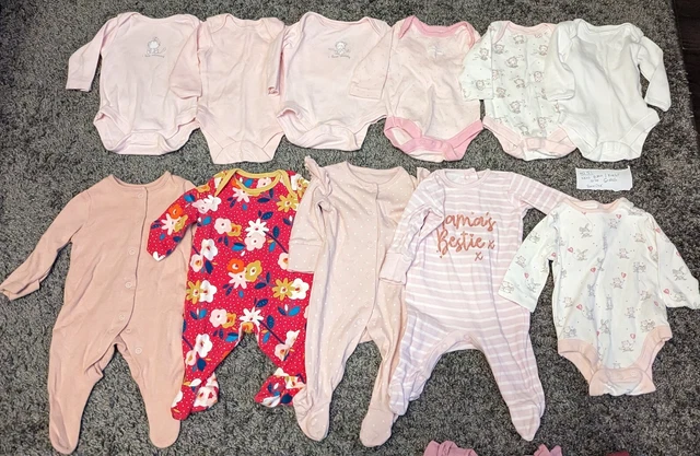 (N. 51) pacchetto vestiti neonata unisex fino a 1 mese