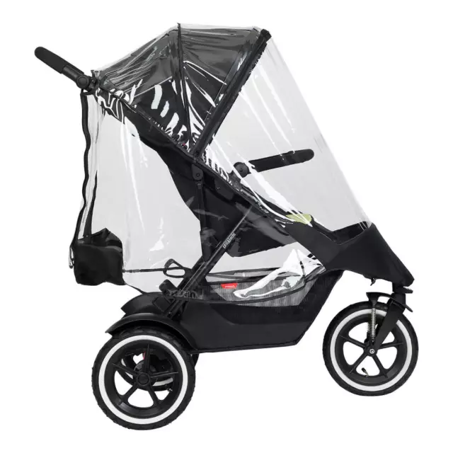 Phil&teds Regenschutz Storm Cover passt für Dot, Sport, Dash 2019+ Kinderwagen !