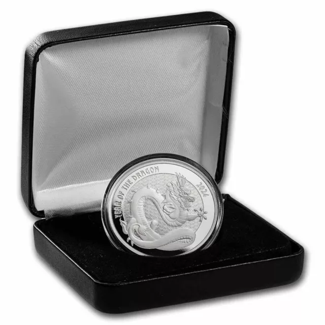 1 OZ SILVER Proof 2025 Year of the Dragon (Series 2) SKU286510 56