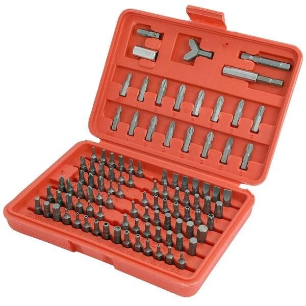 SECURITY SCREWDRIVER BIT Set Tamper Proof Torx Tamper Hex Quality 100 ...