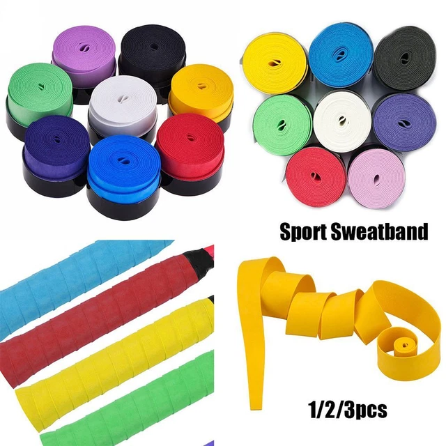 Tennis Racket Overgrip Wraps Sweat Absorbed Wrap Racquet Vibration Sweatband