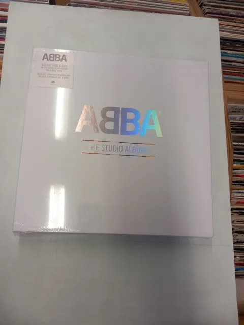 ABBA The Studio Albums 8 LP Coloured Vinyl Box SET 180g New Sealed