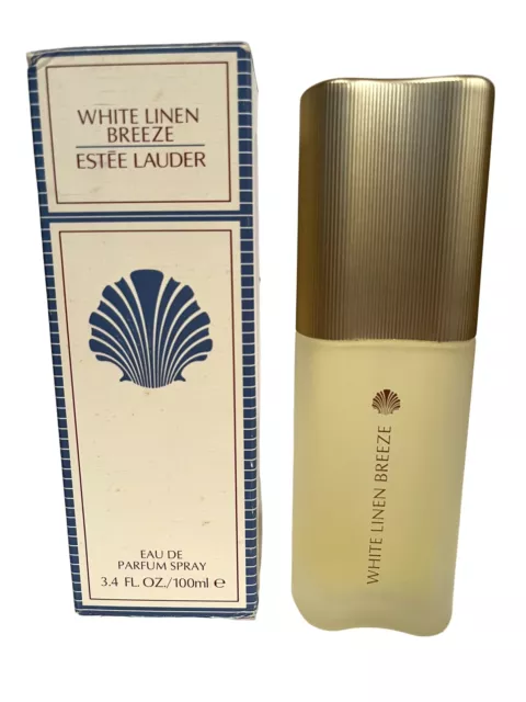 Vintage Estee Lauder White Linen BREEZE Eau De Parfum 3.4oz NEW in Box RARE