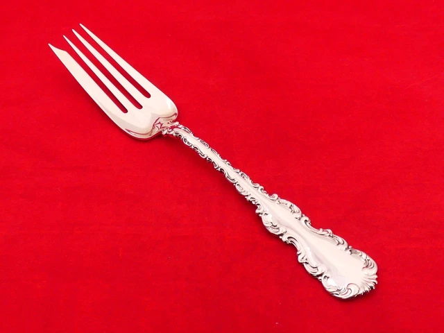 Antique Whiting Sterling Silver Louis XV Unusual Fish Serving Fork WF-1