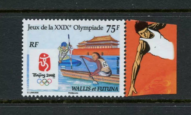 W902 Wallis & Futuna 2008 Beijing Olympics 1v. MNH