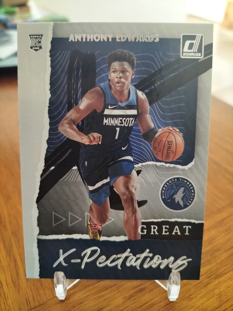 ANTHONY EDWARDS DONRUSS X-Pectations RC 20-21 $8.99 - PicClick AU