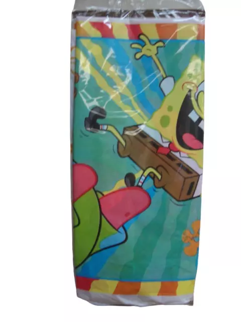 Spongebob Buddies Plastic Tablecover - Party Supplies