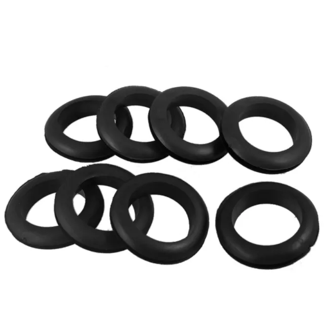 Fil de protection caoutchouc 35 mm Diamètre intérieur double face Œillet 8 pcs
