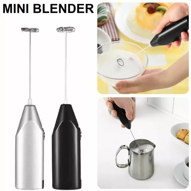 Mini Foamer Kitchen Tool Milk Frother Egg Beater Stirrer Whisk Mixer Electric