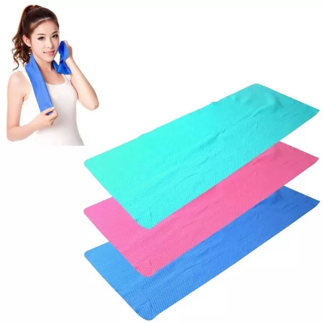 Instant Cooling Towel Sports Gym Yoga Towel Drying Sweat Baby Absorb Dry Case