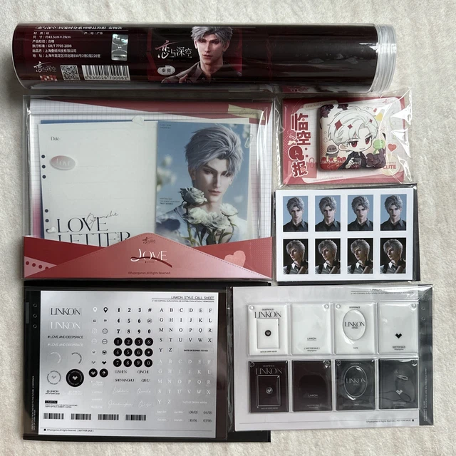 LOVE AND DEEPSPACE official Goods - Sylus include poster，acrylic board ...