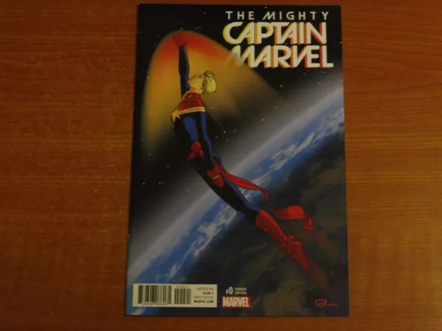 Marvel Comics:  THE MIGHTY CAPTAIN MARVEL #0  Feb. 2017 Ramon Rosanas Variant