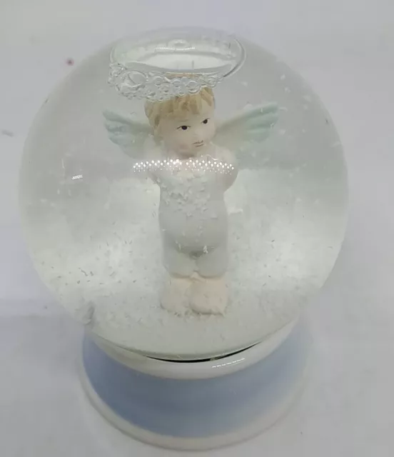 Hutschenreuther palla di neve "Anton" Coll. Angeli Emma & Anton in porcellana