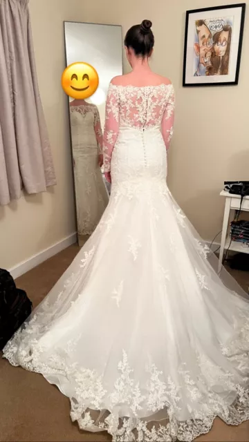 UNWORN STELLA YORK Wedding dress size 12 600.00 PicClick UK