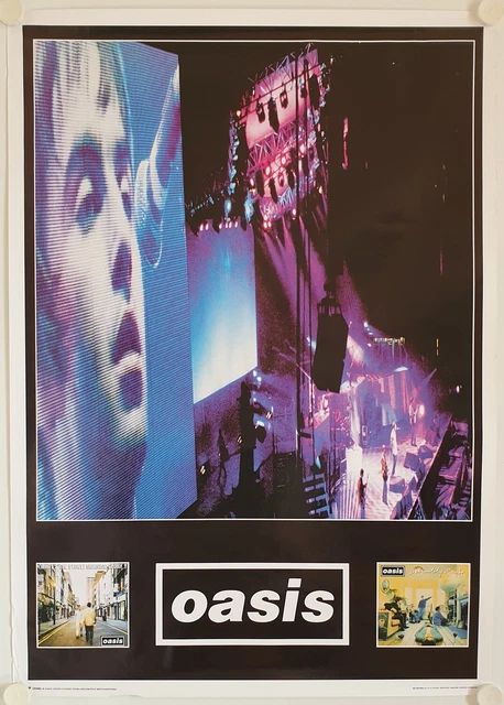 Affiche Groupe Rock OASIS 1994