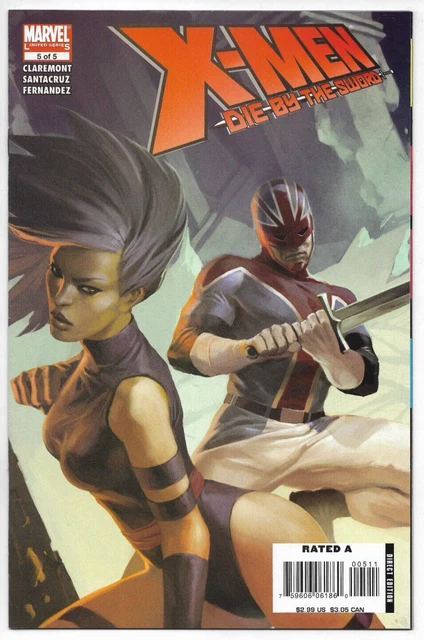 X-Men Die by the Sword #5 MARVEL Claremont Santacruz Fernandez 2007 VFN/NM
