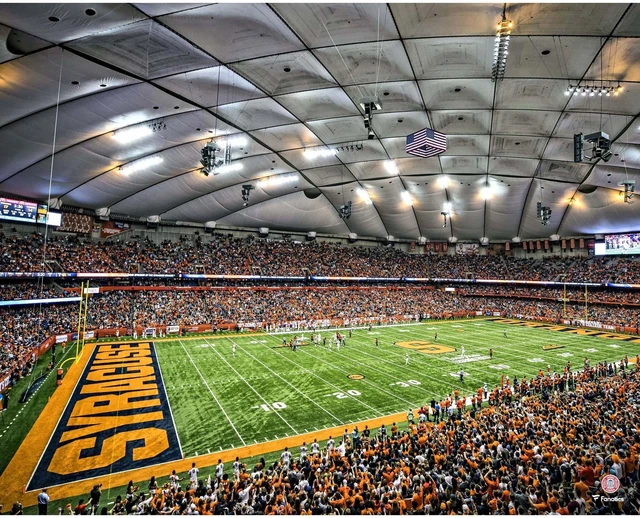 Syracuse Orange Unsigned Carrier Dome Photograph