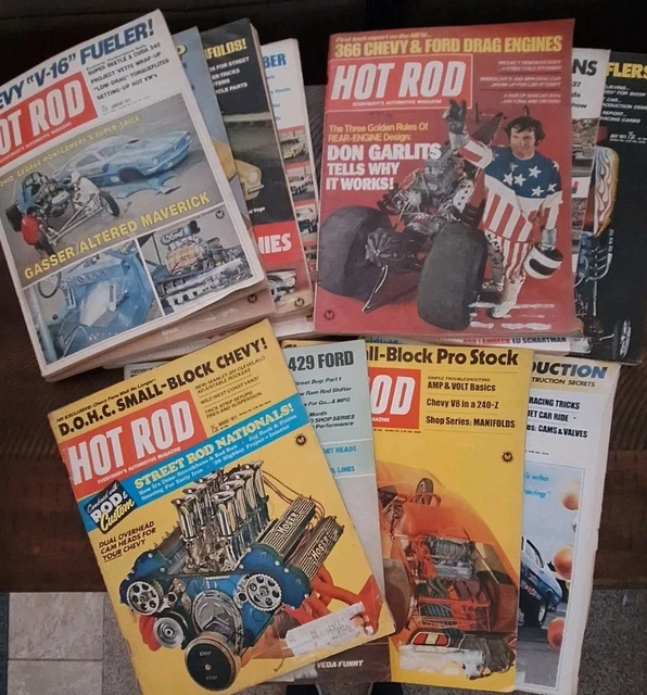 【Hot Rod】　ヴィンテージマガジン　1970年代 Hot Rod】 ヴィンテージマガジン 1970年代
