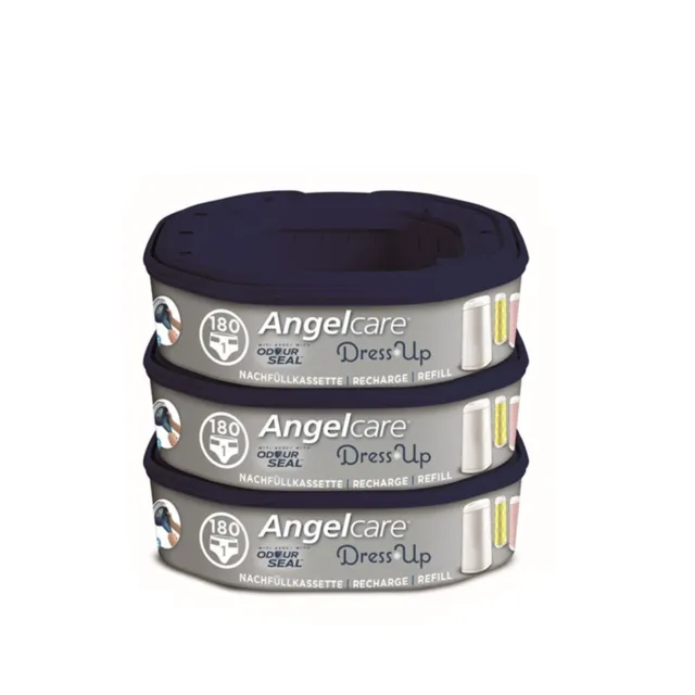 Angelcare Nachfüllkassetten für Windeleimer Dress-Up und Classic XL 3 Stück