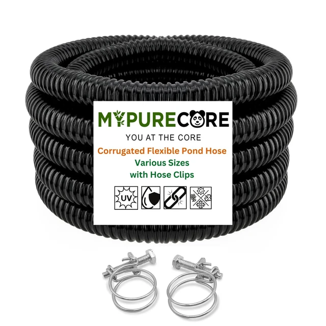 HOSE CORRUGATED POND PVC Flexible Marine Pump Pipe with 2 Double Hose