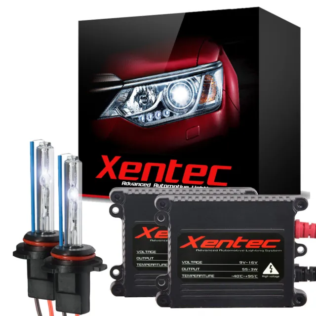 XENTEC AC 55w HID Kit H4 H7 H11 H13 9003 9005 9006 9007 6000K Hi-Lo Bi-Xenon Bul