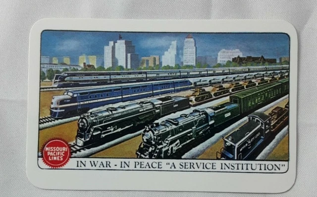 Missouri Pacific Lines Railroad 1946 Pocket Calendar Route Of The Eagles#P10