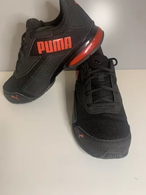 PUMA LEADER VT Nubuck Mens Trainers Size Uk 8 Black 19.99 PicClick UK